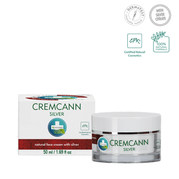 CREMCANN Silver 50ml - kolloidales Silber Creme bei Hautunreinheiten
