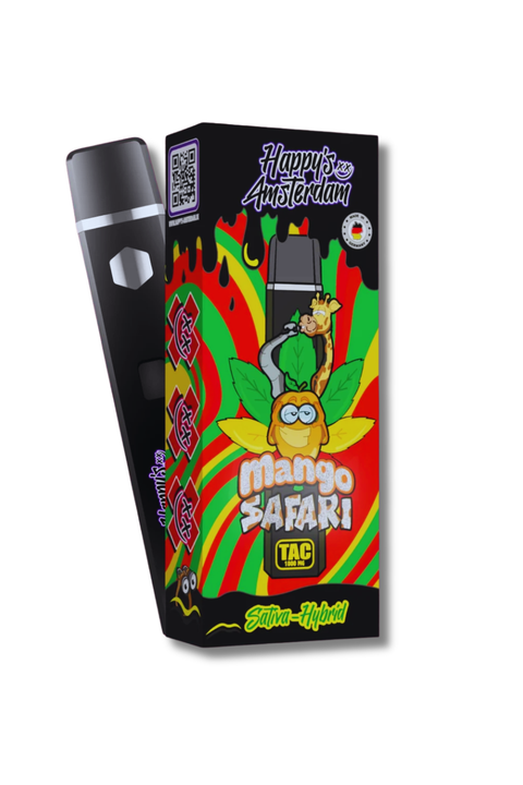 Neu! Kauf 3 und spare Angebot! Happys Amsterdam 1ml TAC Vape