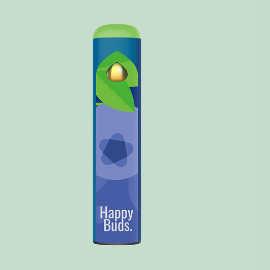 HappyBuds - 65% Vape Pen Blueberry 1ml